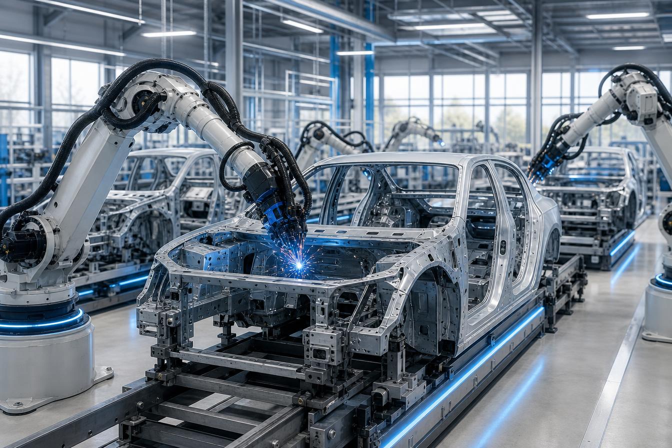 Automobilindustrie — Roboterflottenumgebung
