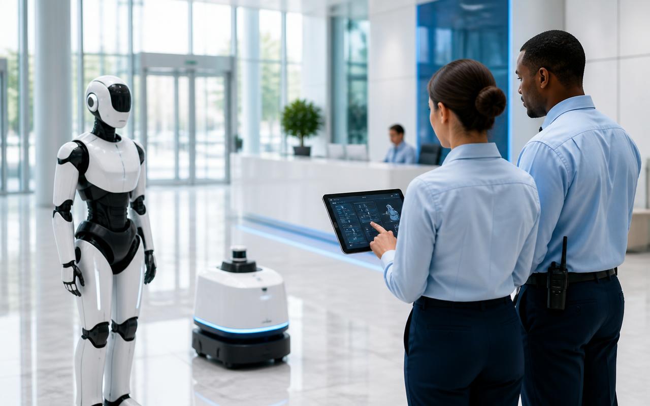 Sicherheit & Security — Roboterflottenumgebung